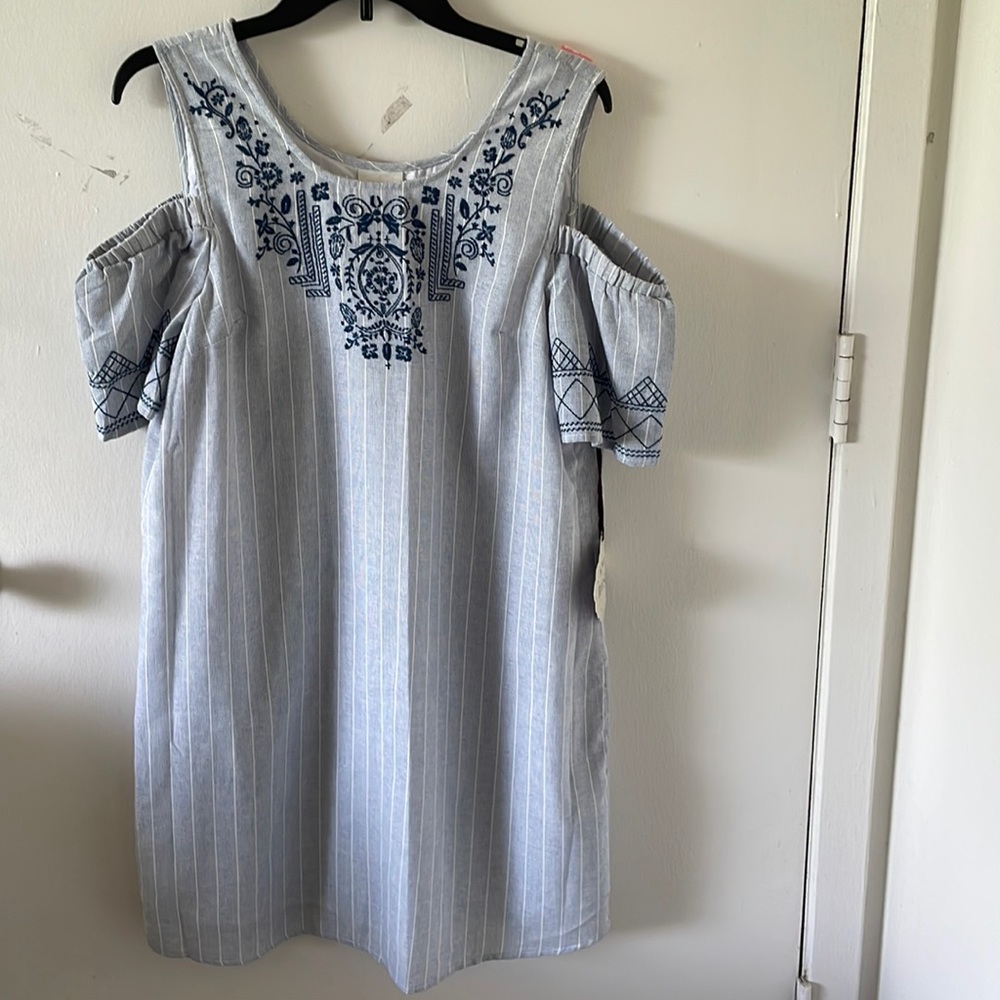 embroidered dress